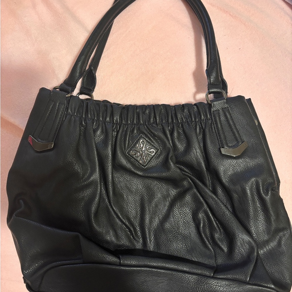 Elegant Black Simply Vera Wang purse- excellent used condition